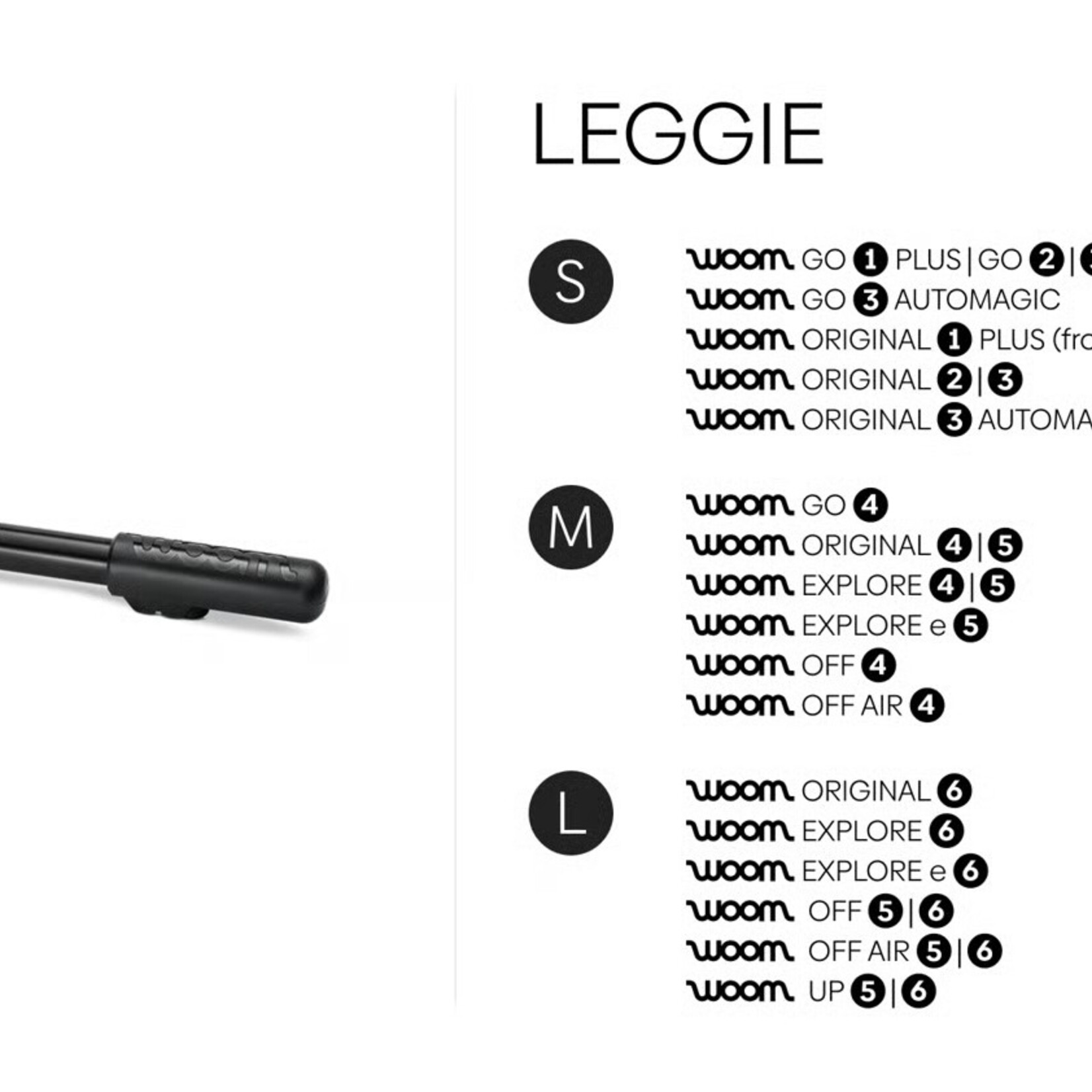 Woom LEGGIE Kickstand