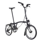 Brompton P Line 4 Speed High - Midnight Black Metallic