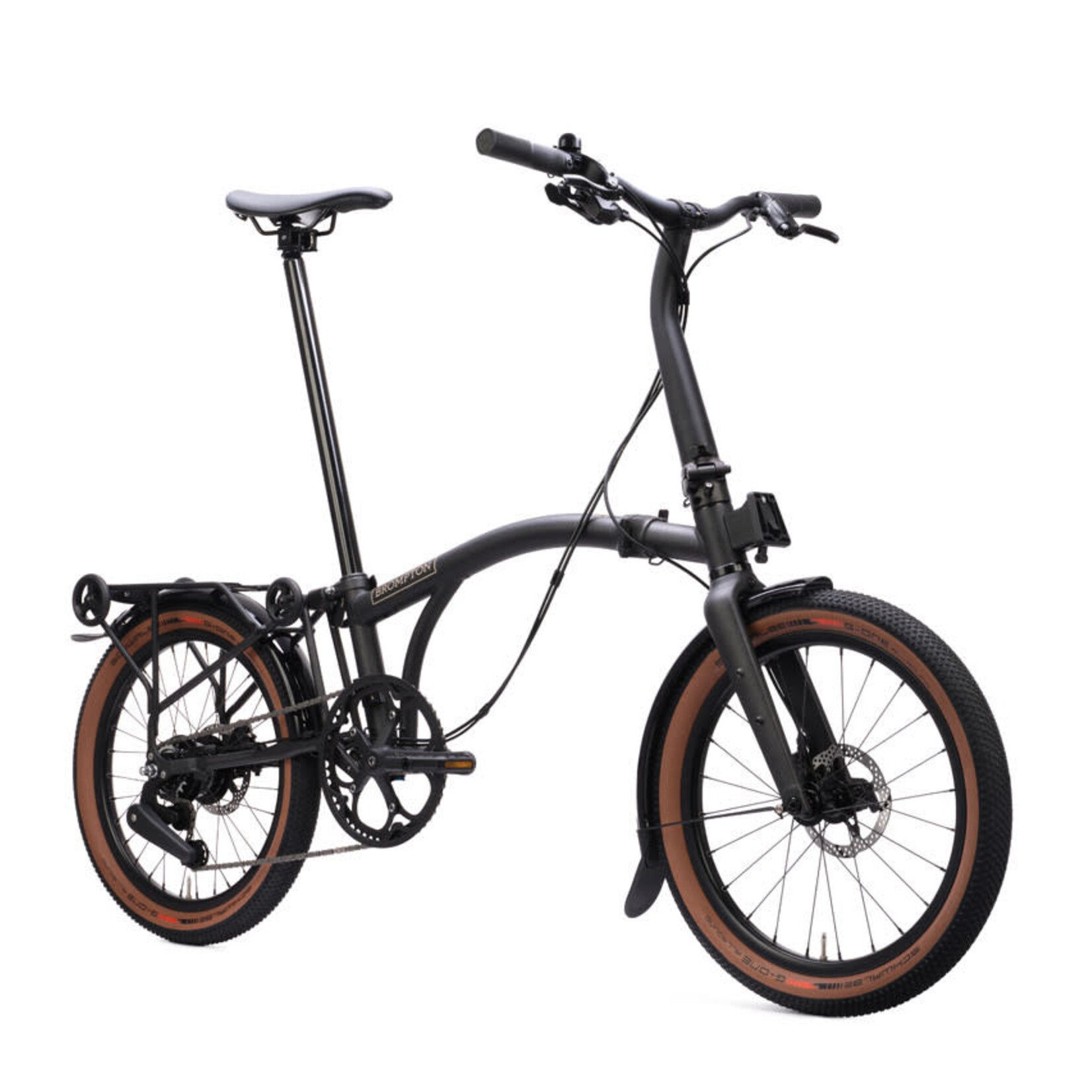 Brompton G Line with Roller Frame - 8-speed/Space Black
