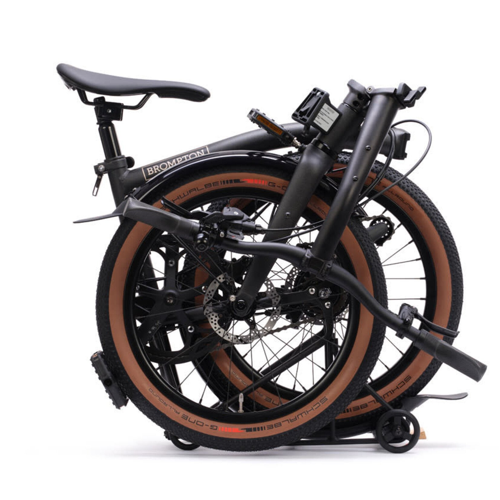 Brompton G Line with Roller Frame - 8-speed/Space Black