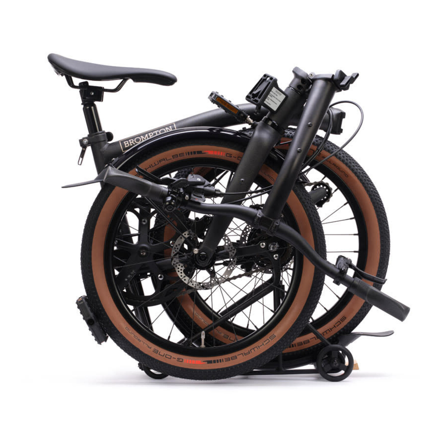 Brompton G Line 8 speed, Large roller frame -Space Black,
