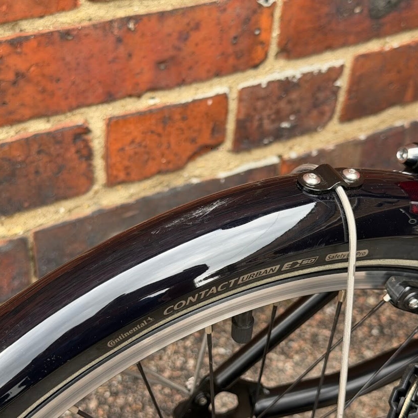 Brompton EX-DEMO P Line 12 Speed Mid - Midnight Black Metallic