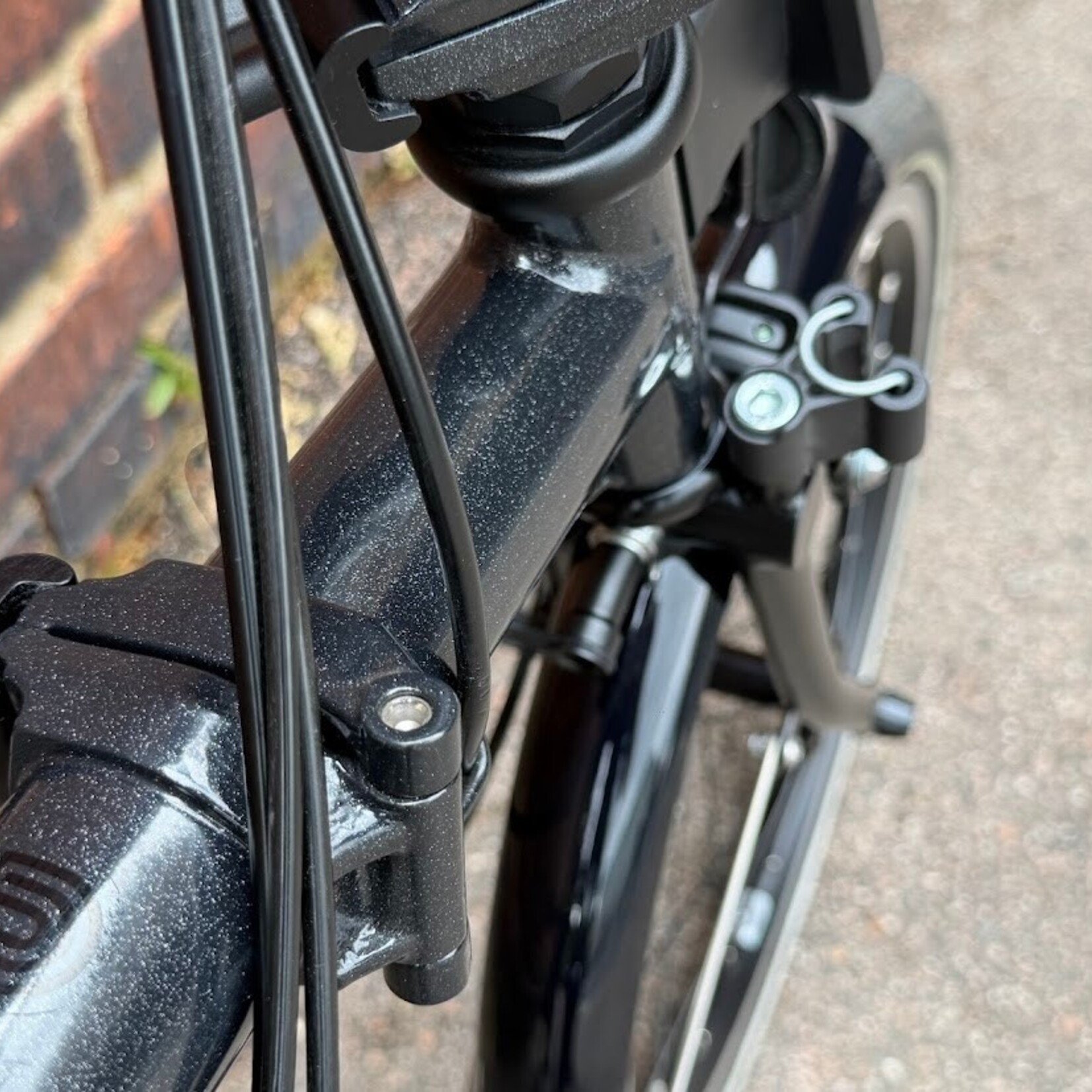 Brompton EX-DEMO P Line 12 Speed Mid - Midnight Black Metallic