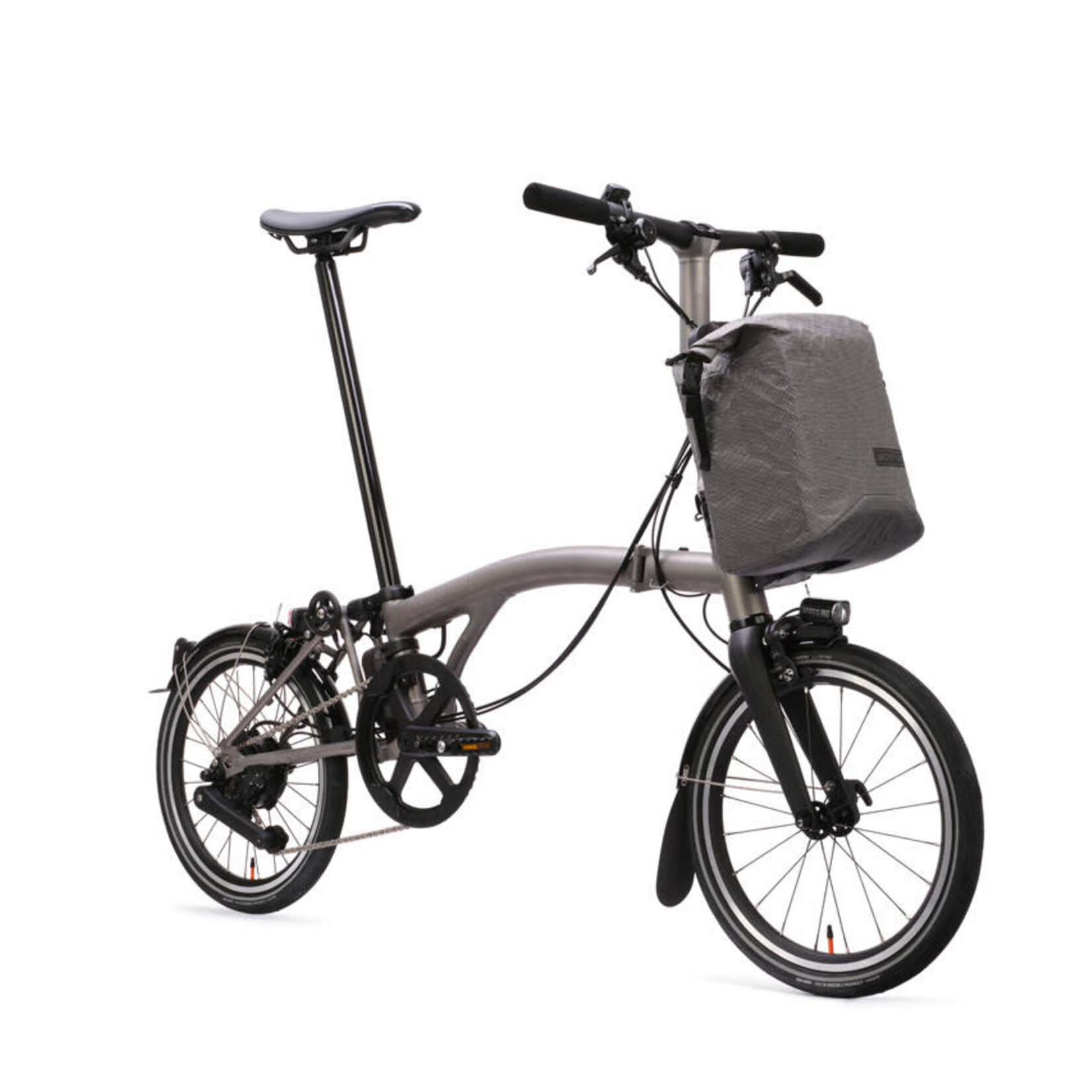 Brompton Electric T Line, 4 Speed Mid handlebars