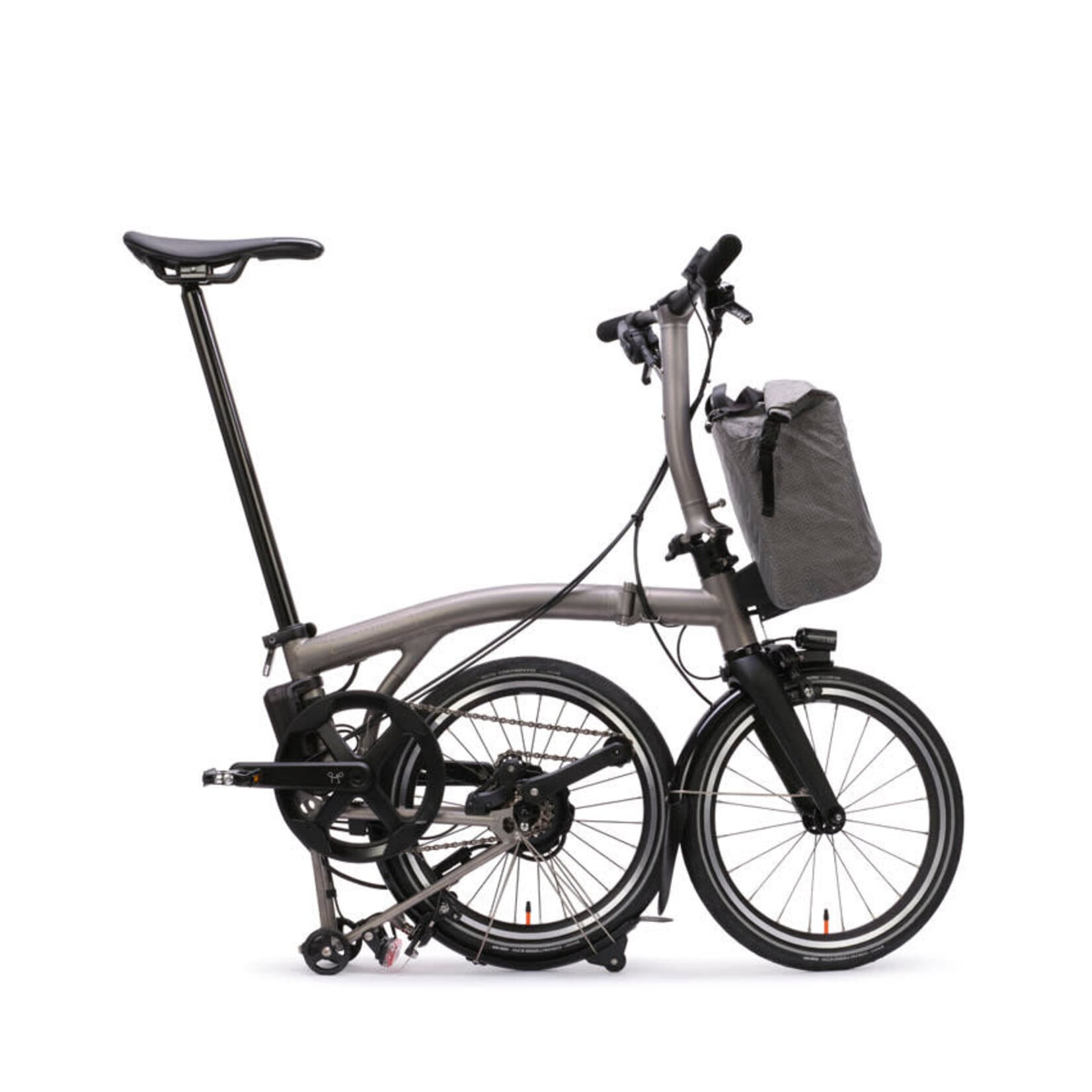 Brompton Electric T Line, 4 Speed Mid handlebars