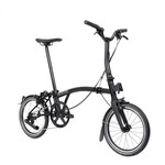 Brompton P Line, 12 Speed, High Handle bars -Matt Black
