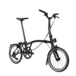 Brompton P Line, 4 Speed, Low Handlebars -Matt Black