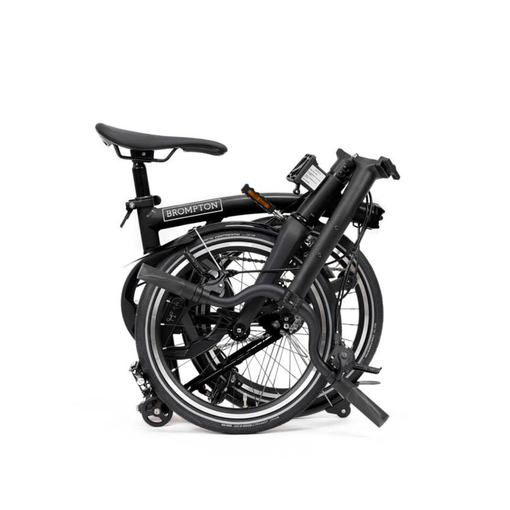 Brompton P Line, 4 Speed, Low Handlebars -Matt Black