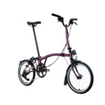 Brompton C Line, 4 Speed, Mid Handlebars - Amethyst Lacquer