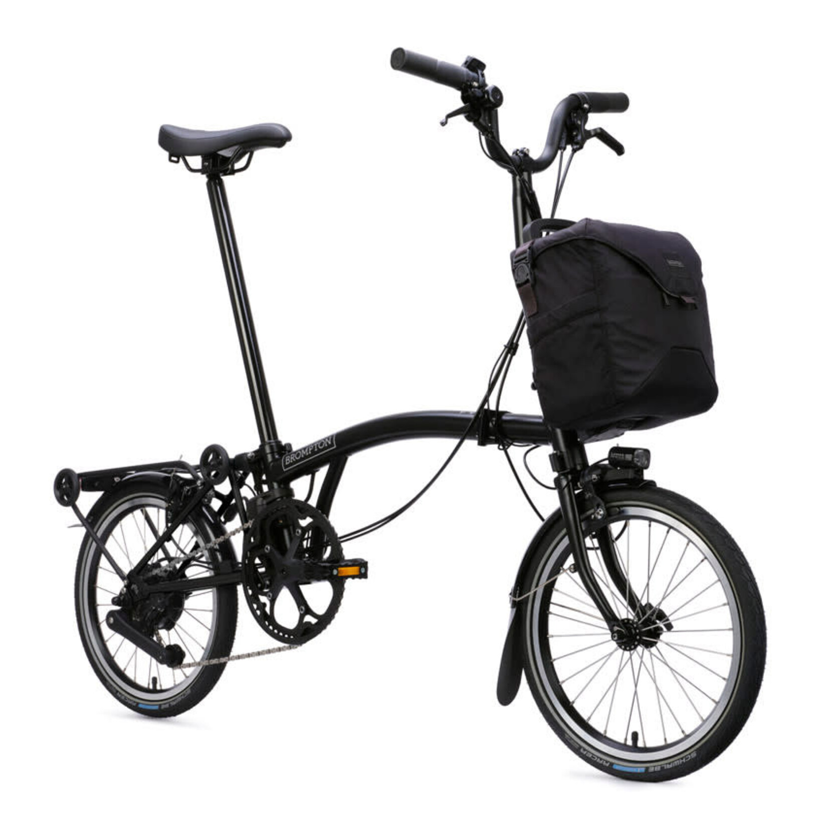 Brompton Electric C Line 4 Speed Mid Handlebars -Matt Black
