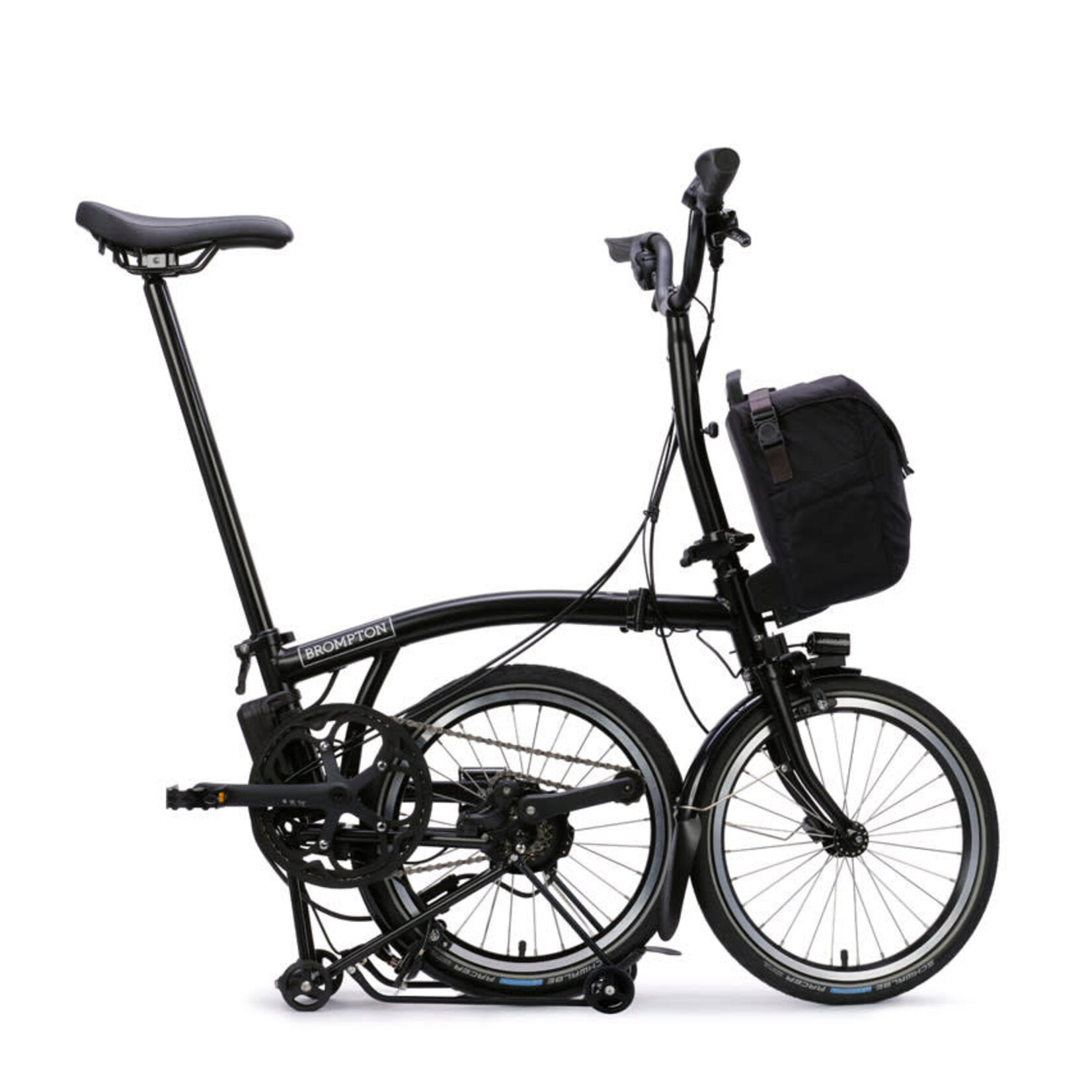 Brompton Electric C Line 4 Speed Mid Handlebars -Matt Black