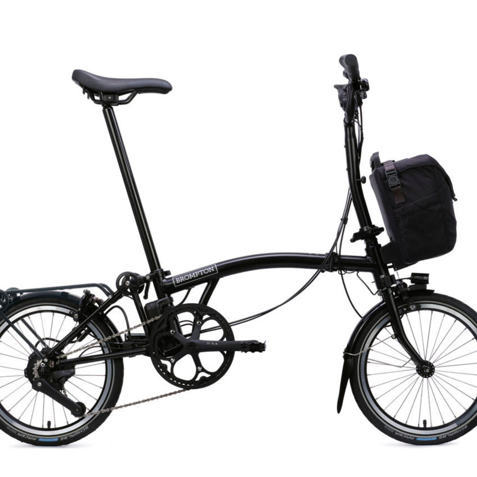 Brompton Electric C Line 4 Speed Mid Handlebars -Matt Black