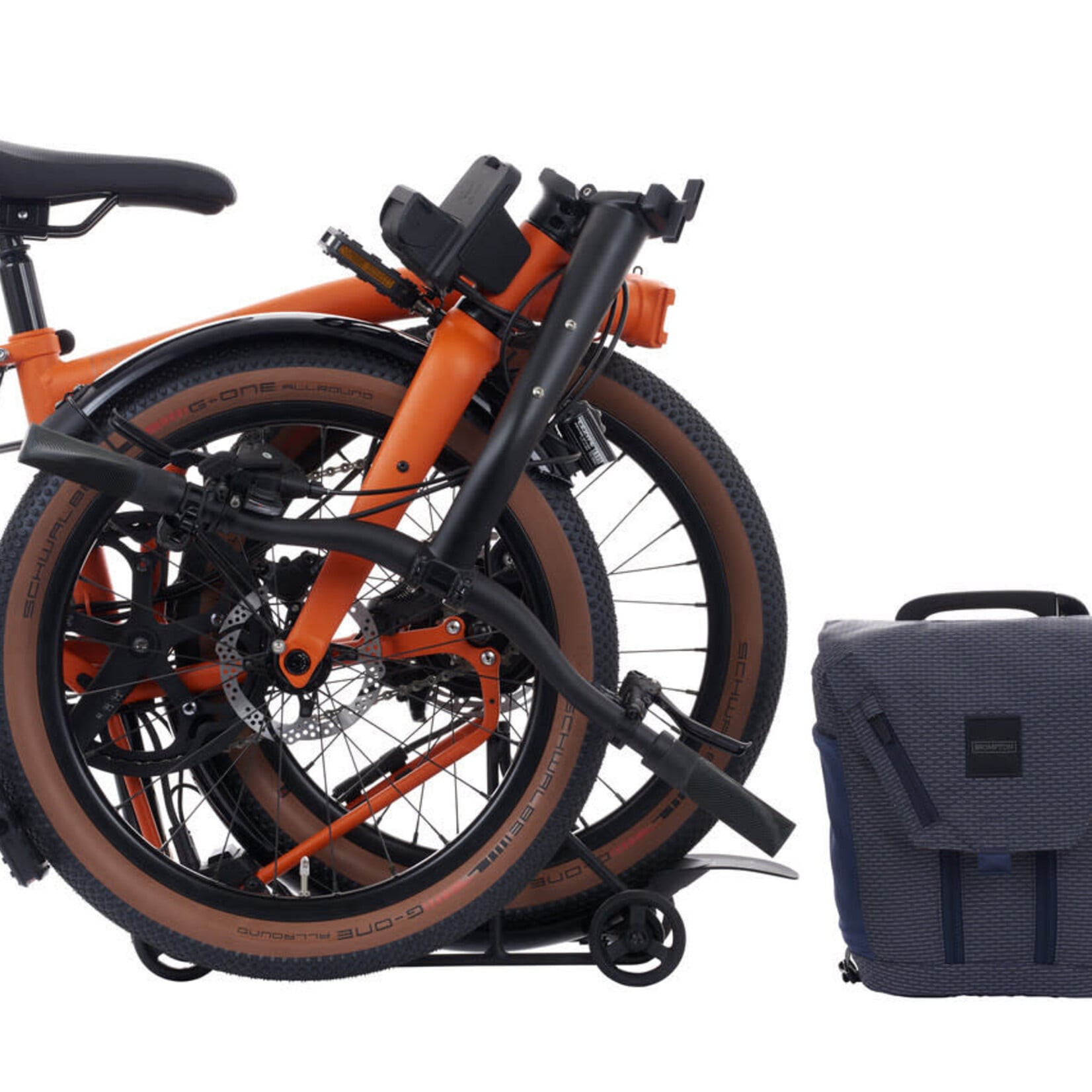 Brompton  Electric G Line 4 speed -Adventure Orange