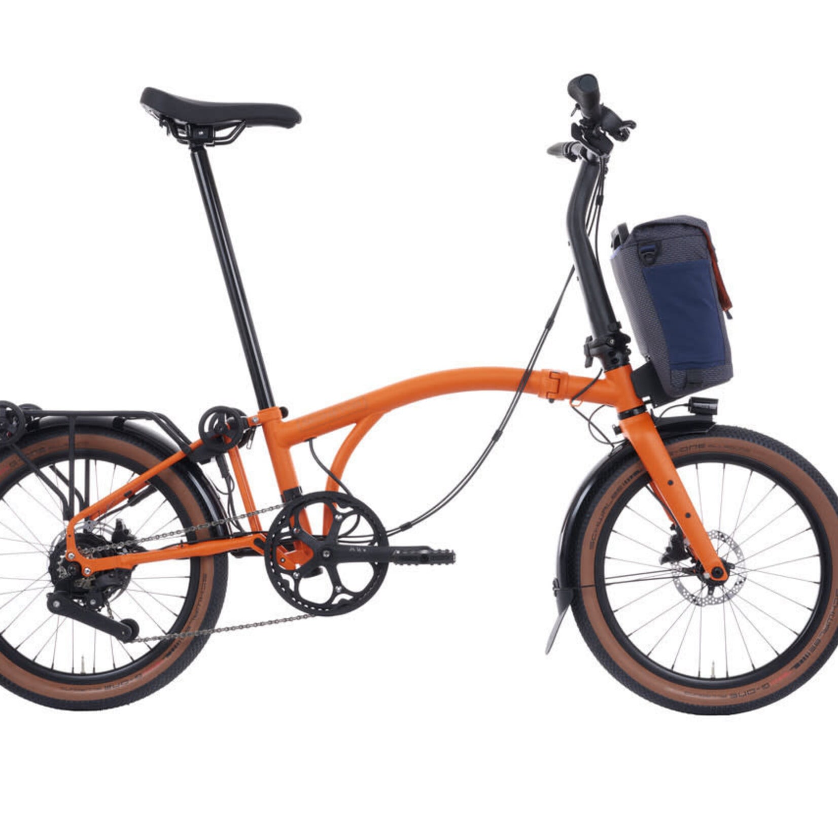 Brompton  Electric G Line 4 speed -Adventure Orange