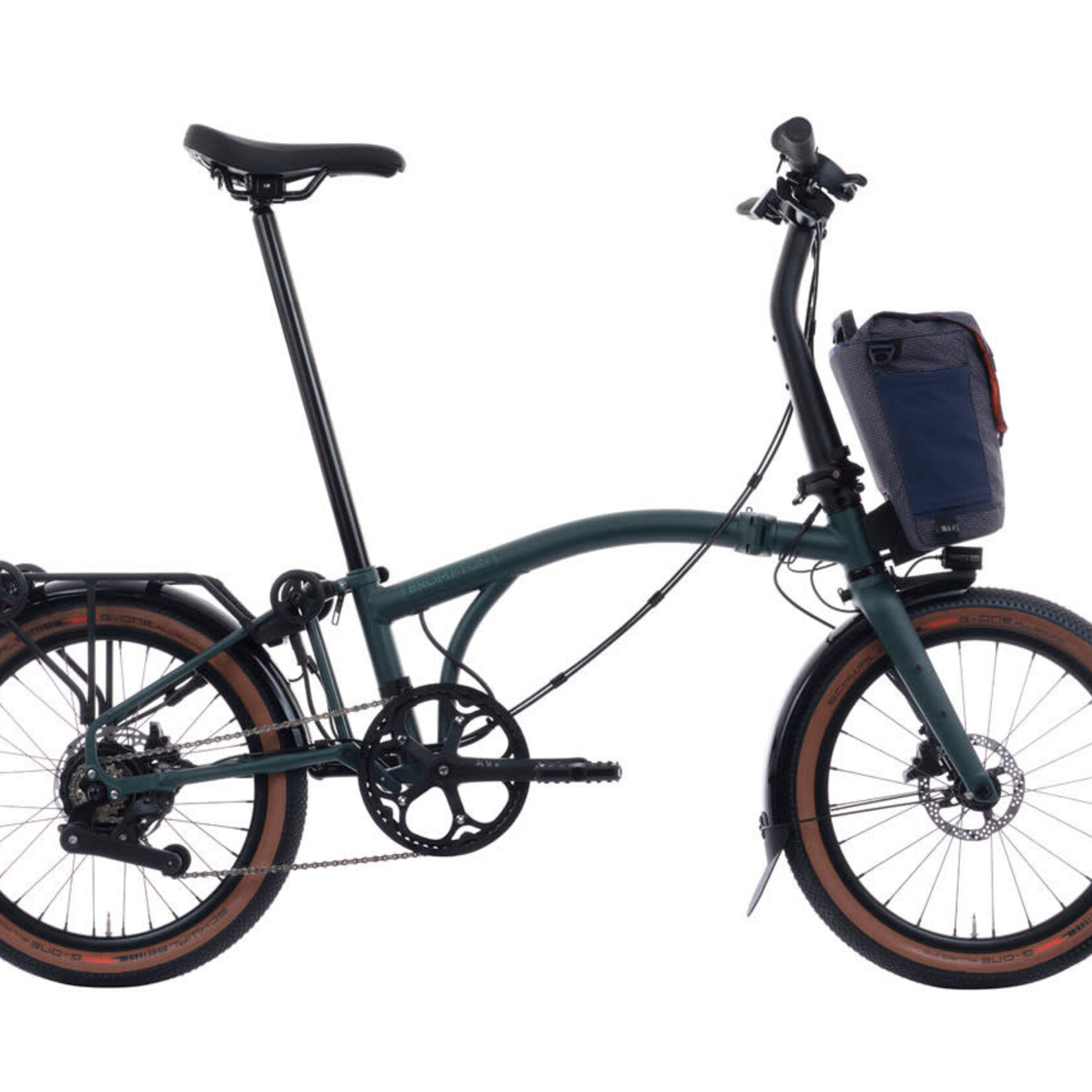 Brompton  Electric G Line 4 speed -Forest Green