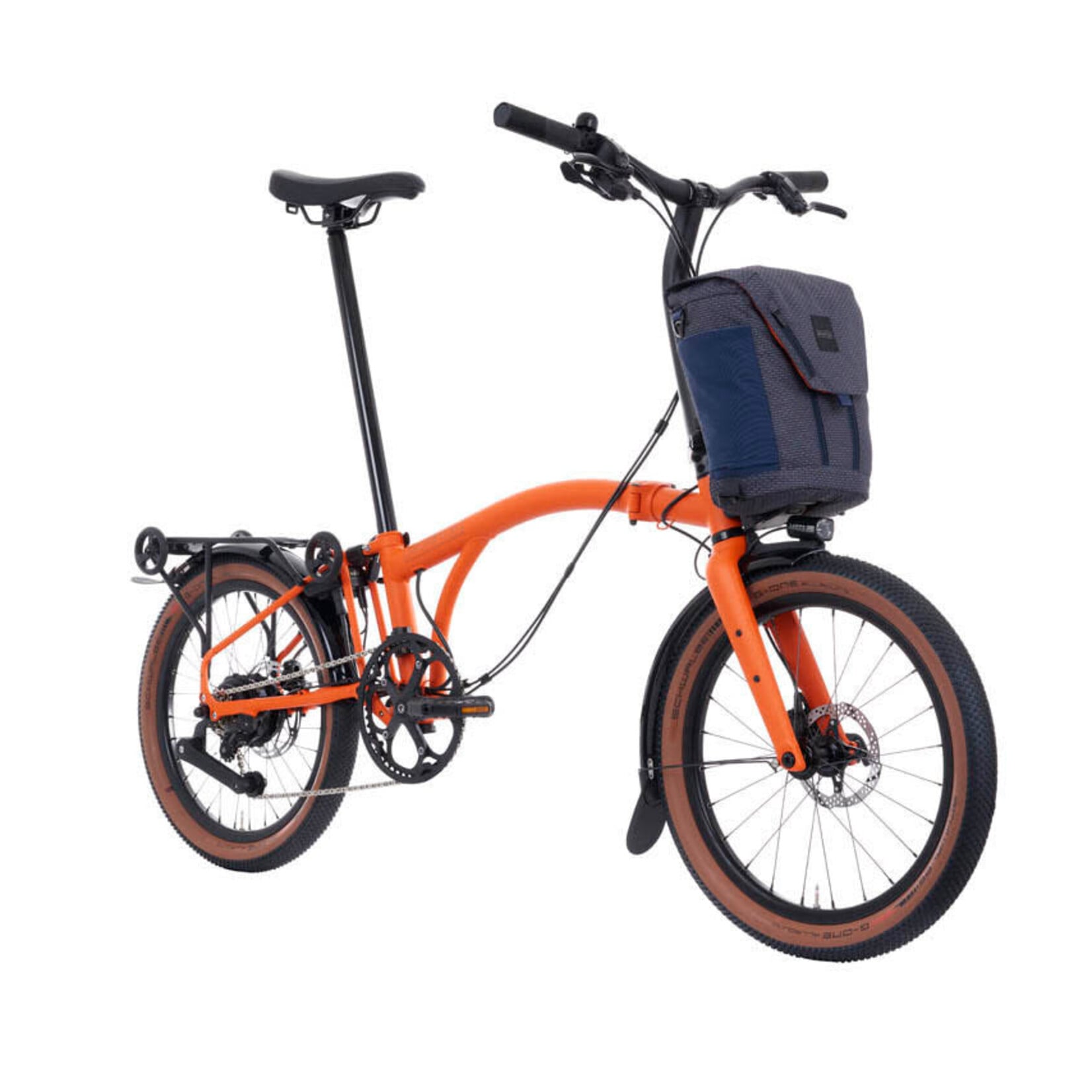 Brompton  Electric G Line 4 speed -Adventure Orange