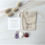 ROCKSTYLE PEACE amethist - howliet - agaat set power crystals| Rockstyle