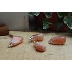 (Oranje) chalcedoon hanger