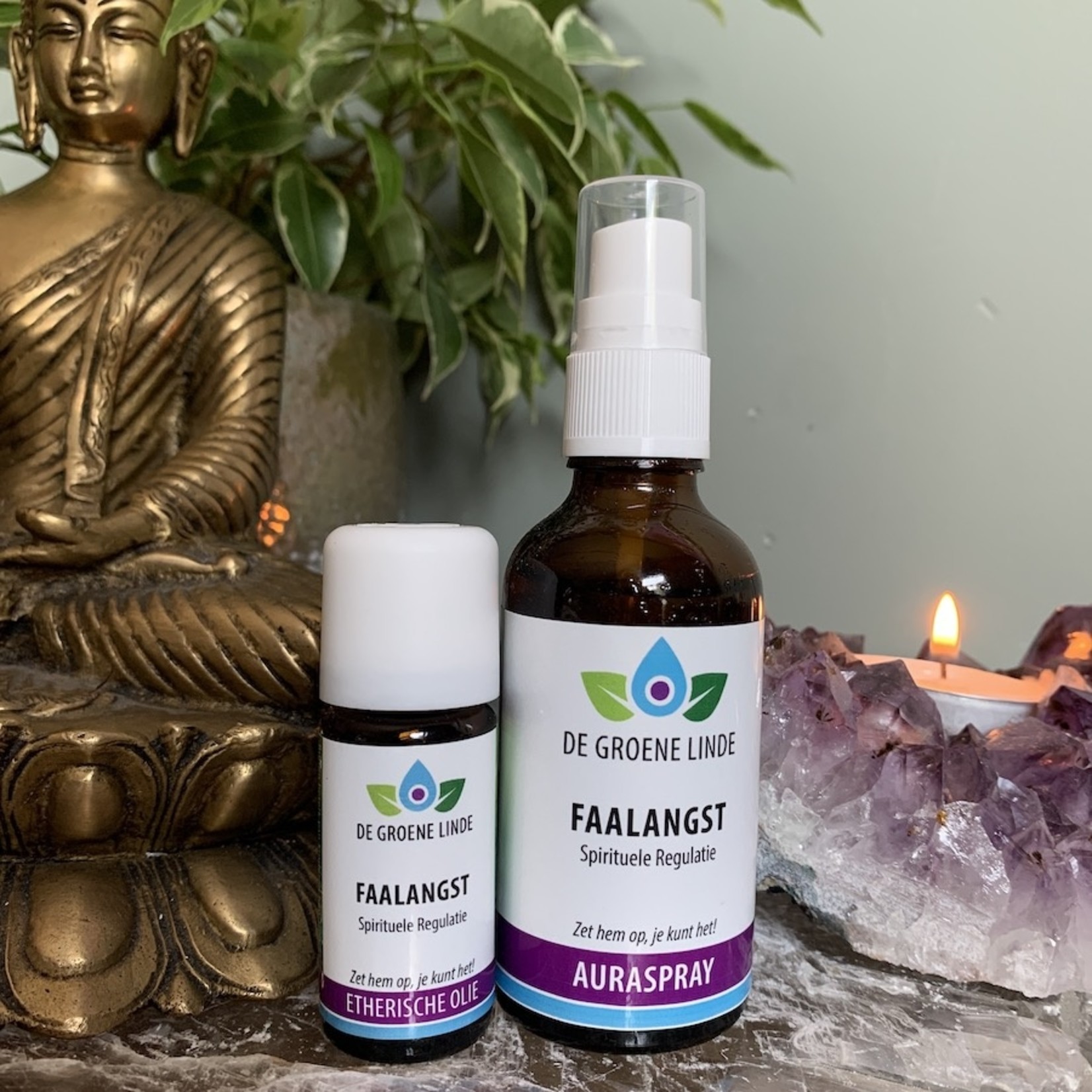 De Groene Linde Faalangst Etherische olie 10 ml