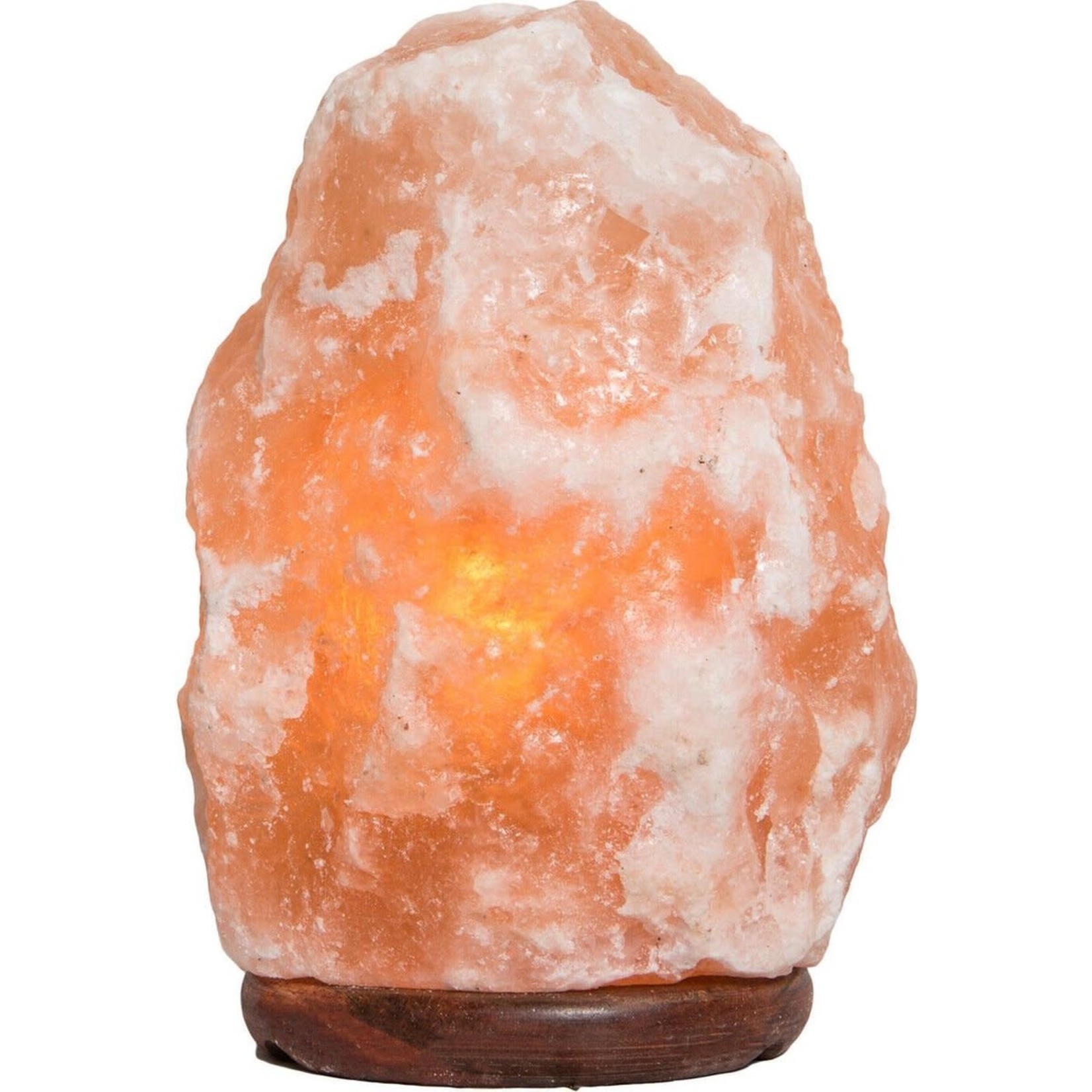 Himalaya Zoutlamp Oranje/Roze 3-4 kg (zwart snoer)