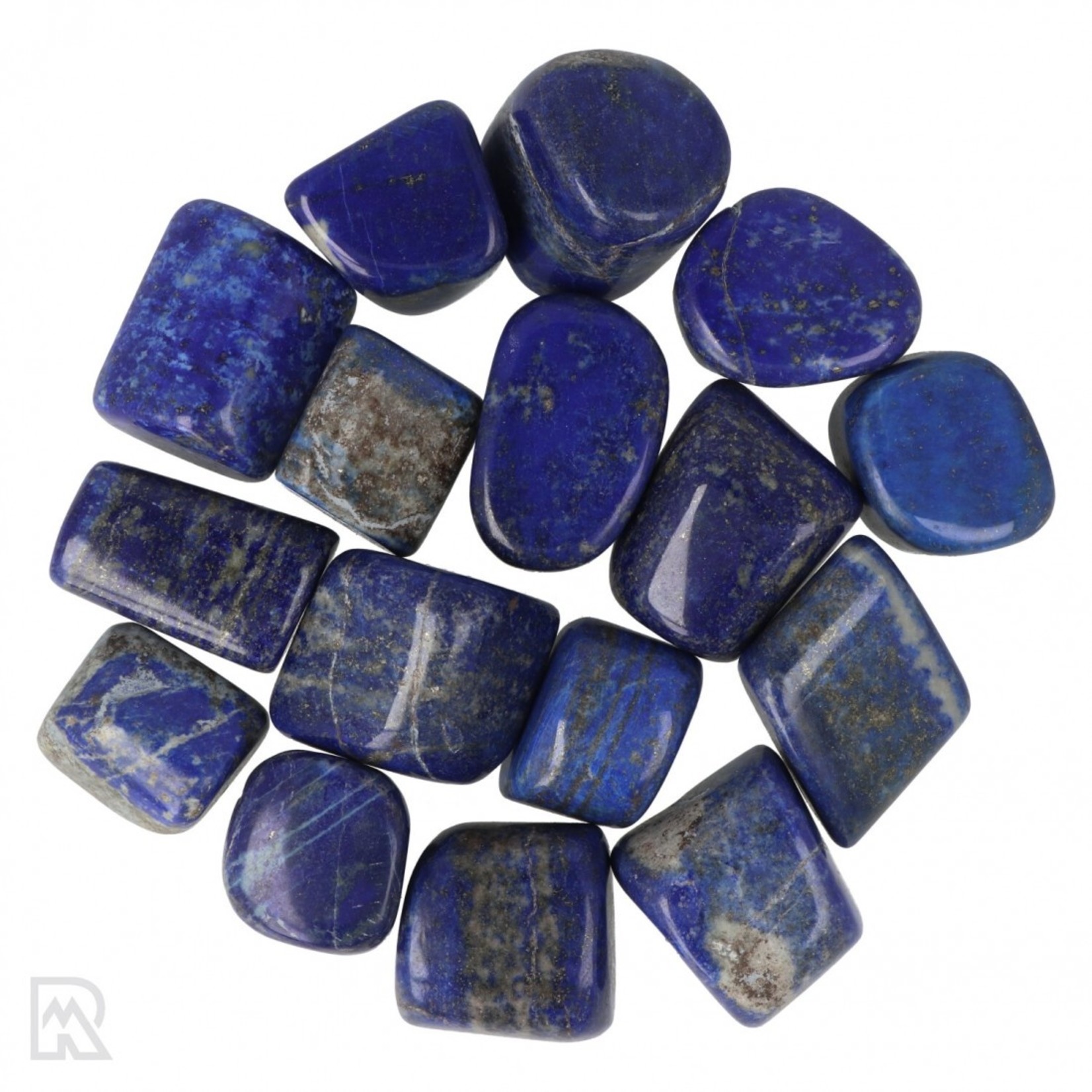 Lapis lazuli trommelsteen - Afghanistan