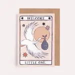Stork New Baby Card | Tarot Sister Paper Co.