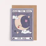 Over the Moon Card | Tarot Sister Paper Co.