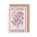 Tarot Flower Birthday Card | Tarot Sister Paper Co.