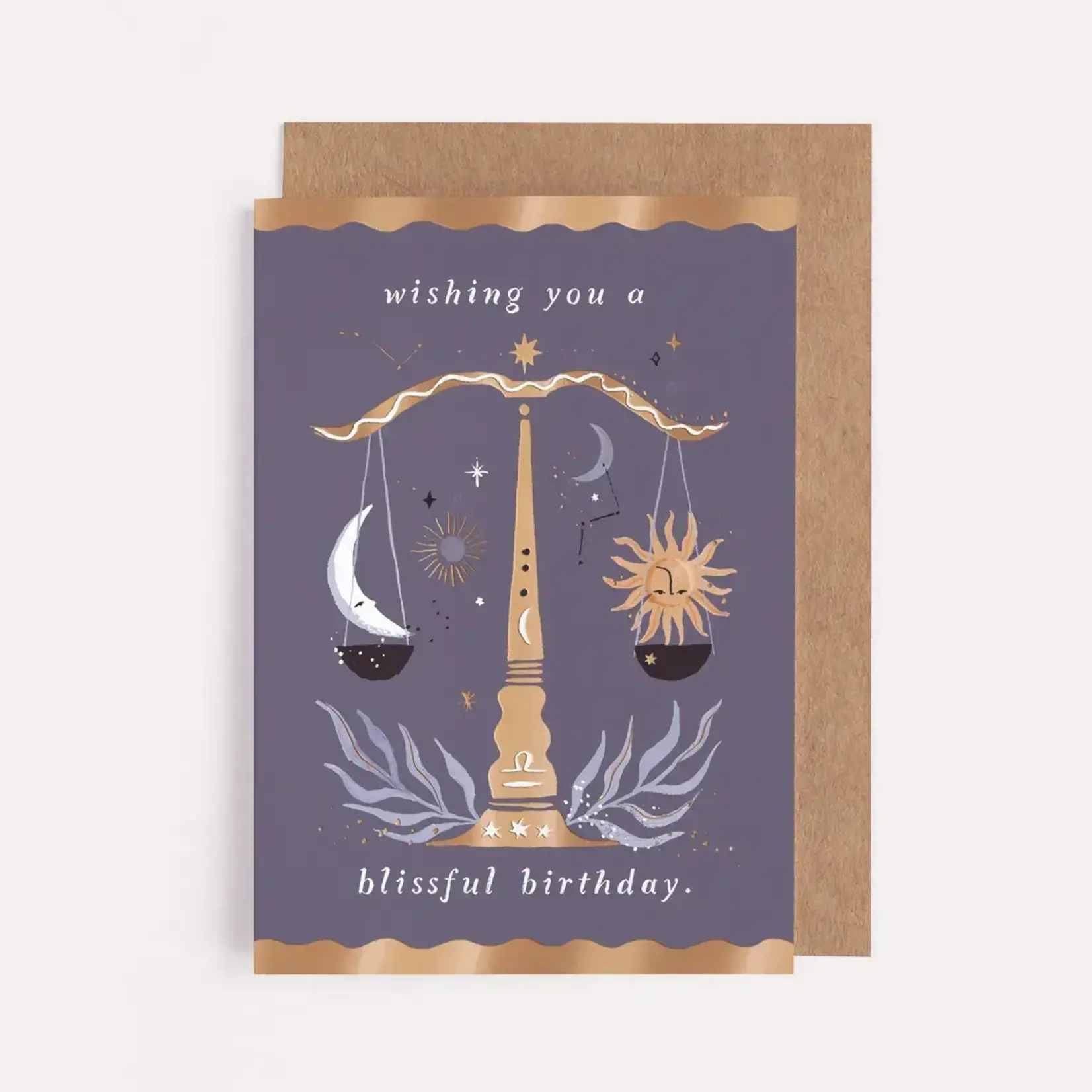 Libra/Weegschaal "Scales"| Astrologiekaart | Sister Paper Co.