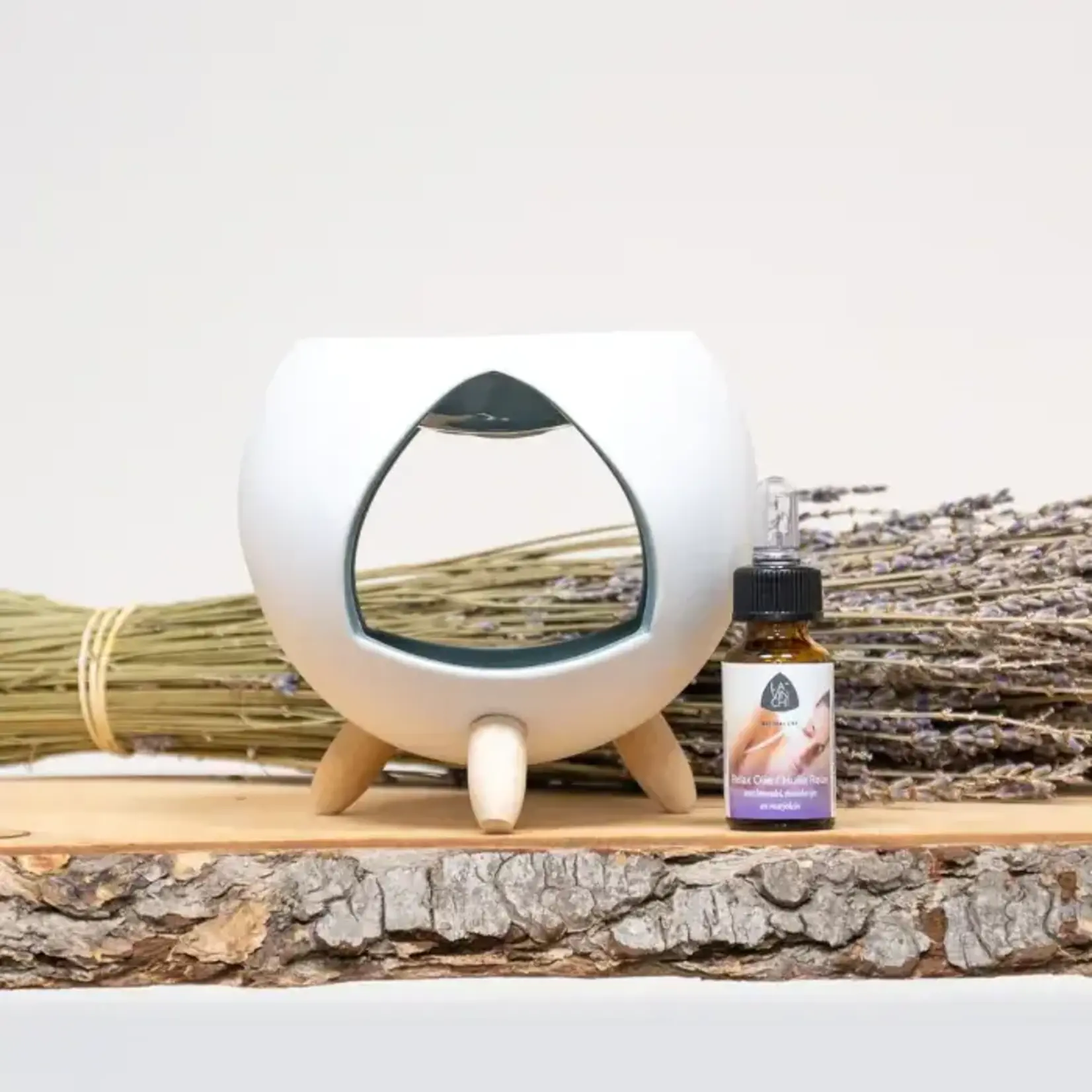 Chi Natural Life Cozy Aroma Burner + GRATIS Lavinchi Relax Mix  (10 ml)