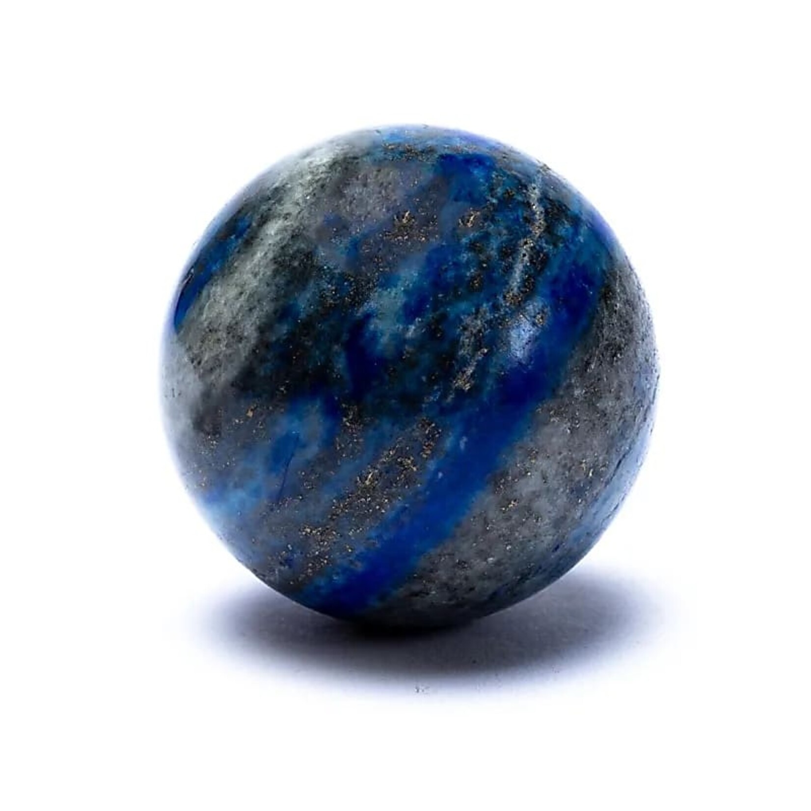 Lapis Lazuli Edelsteenbol +/- 4 cm