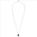 A Beautiful Story Calm Lapis Lazuli Ketting Goud