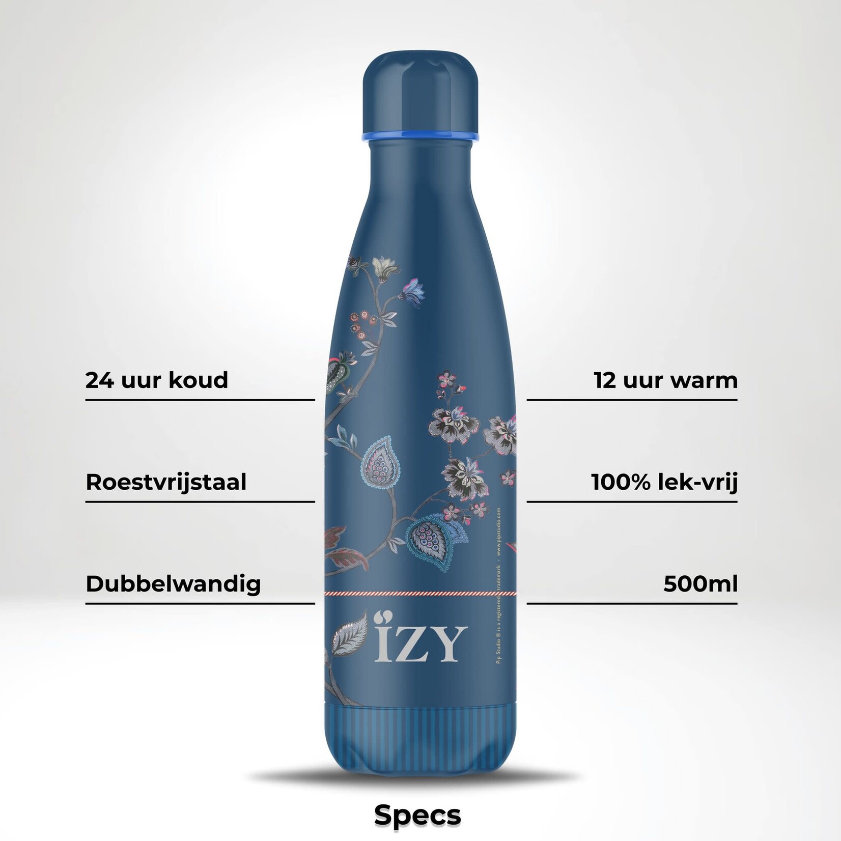 IZY Bottles B.V. Pip Studio - CeCe Fiore - 500ML
