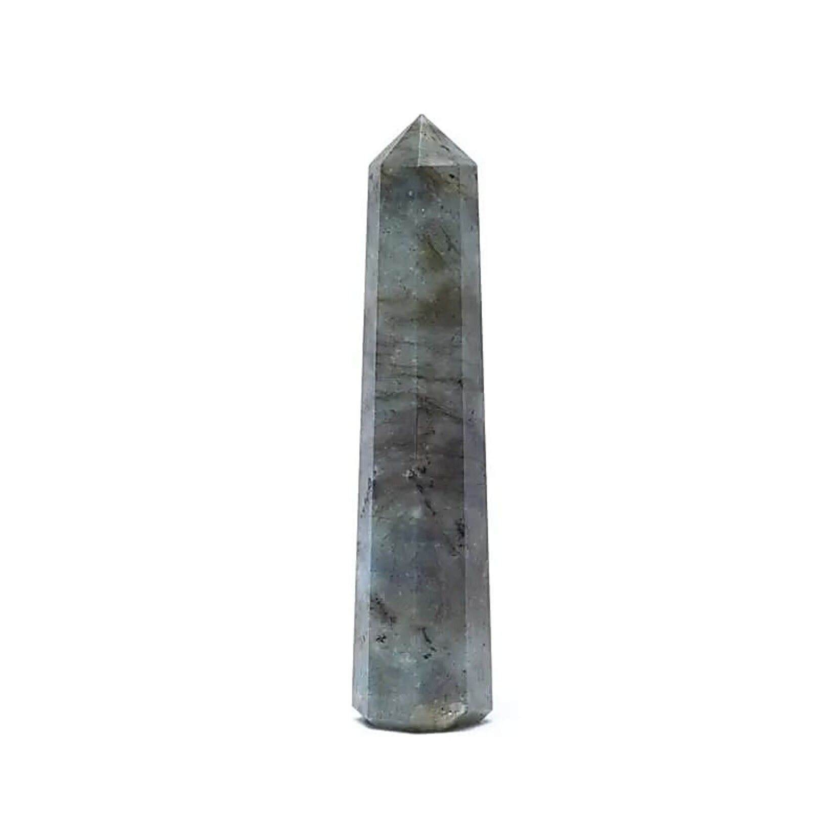 Labradoriet obelisk -- ±7.5-10cm