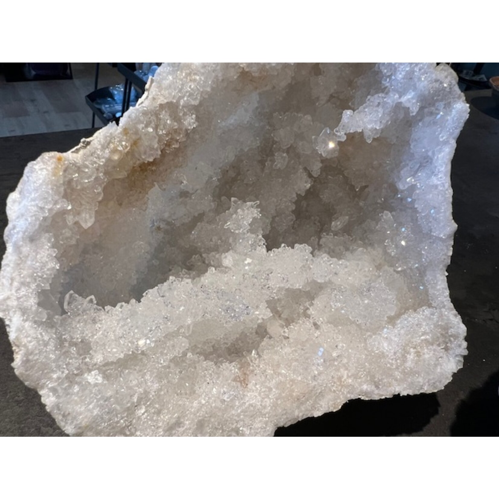 Kwarts Geode Marokko (L, beide delen) 2.873 kg (uniek)