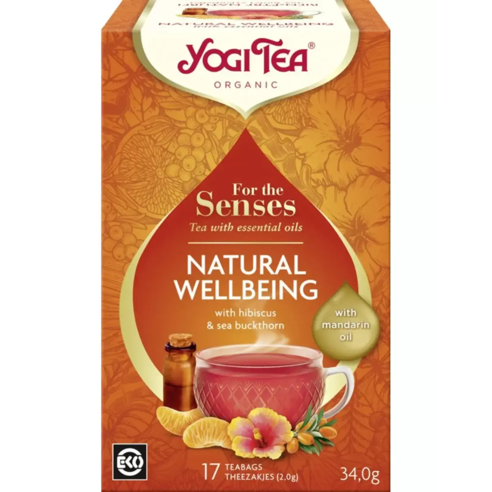 Yogi Tea For the Senses Natural Wellbeing Bio