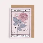 Rose Happy Valentine's Day | Tarot Sister Paper Co.
