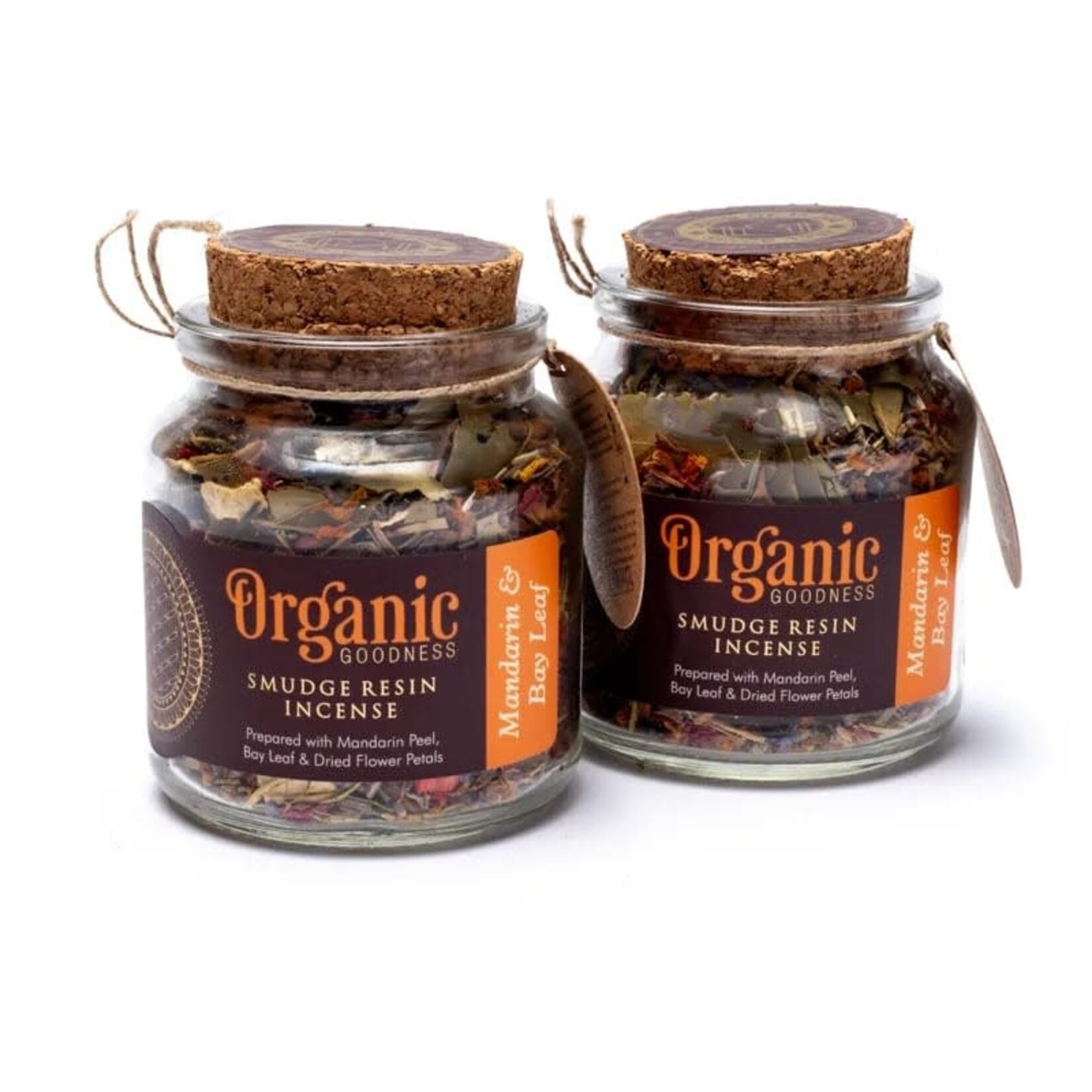 Mandarijn & laurierblad smudge wierookkruid -- 40 g