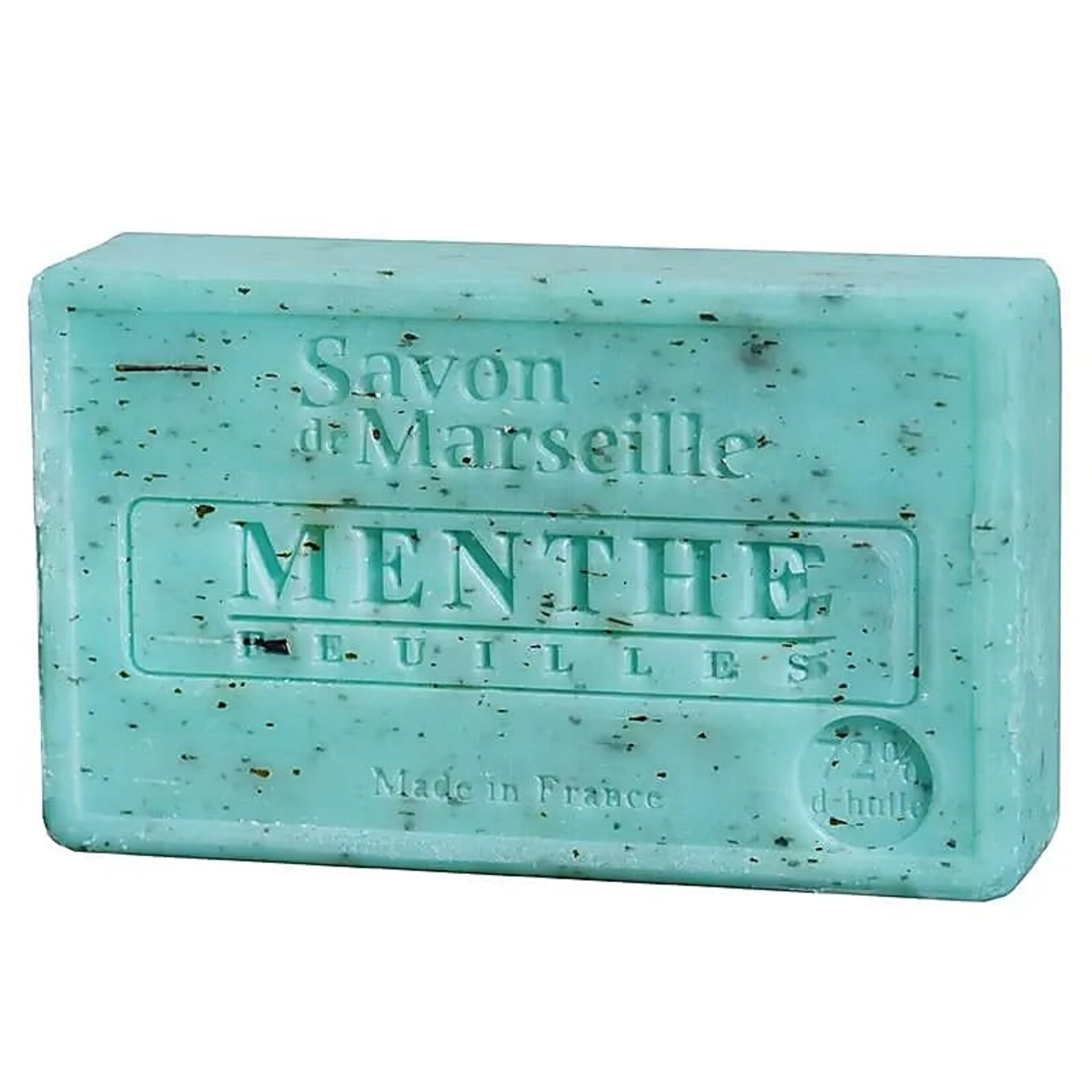 Natuurlijke Marseille zeep Muntblaadjes - 100 gram