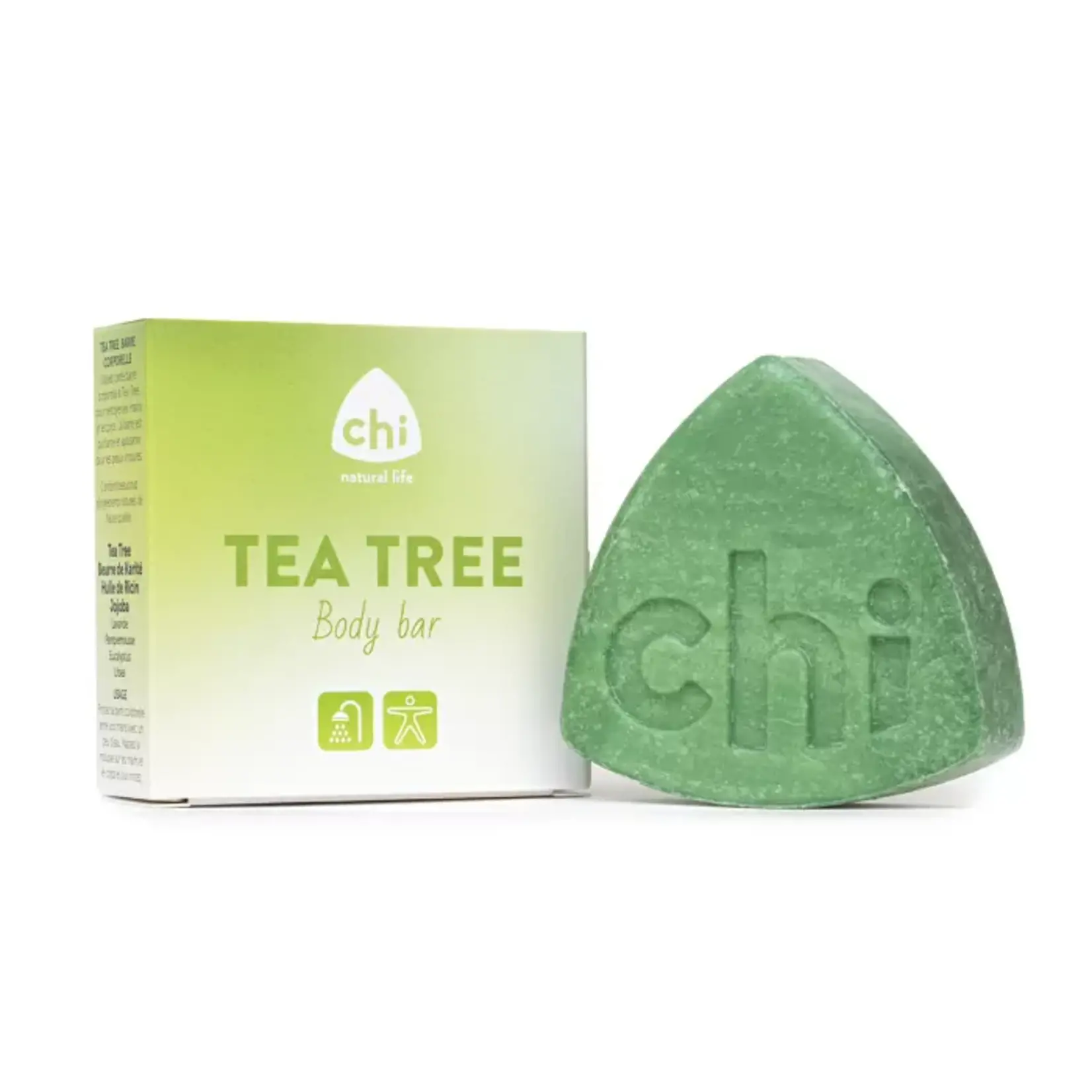 Chi Natural Life Tea Tree Body Bar, 80 gram (douche en handzeep)