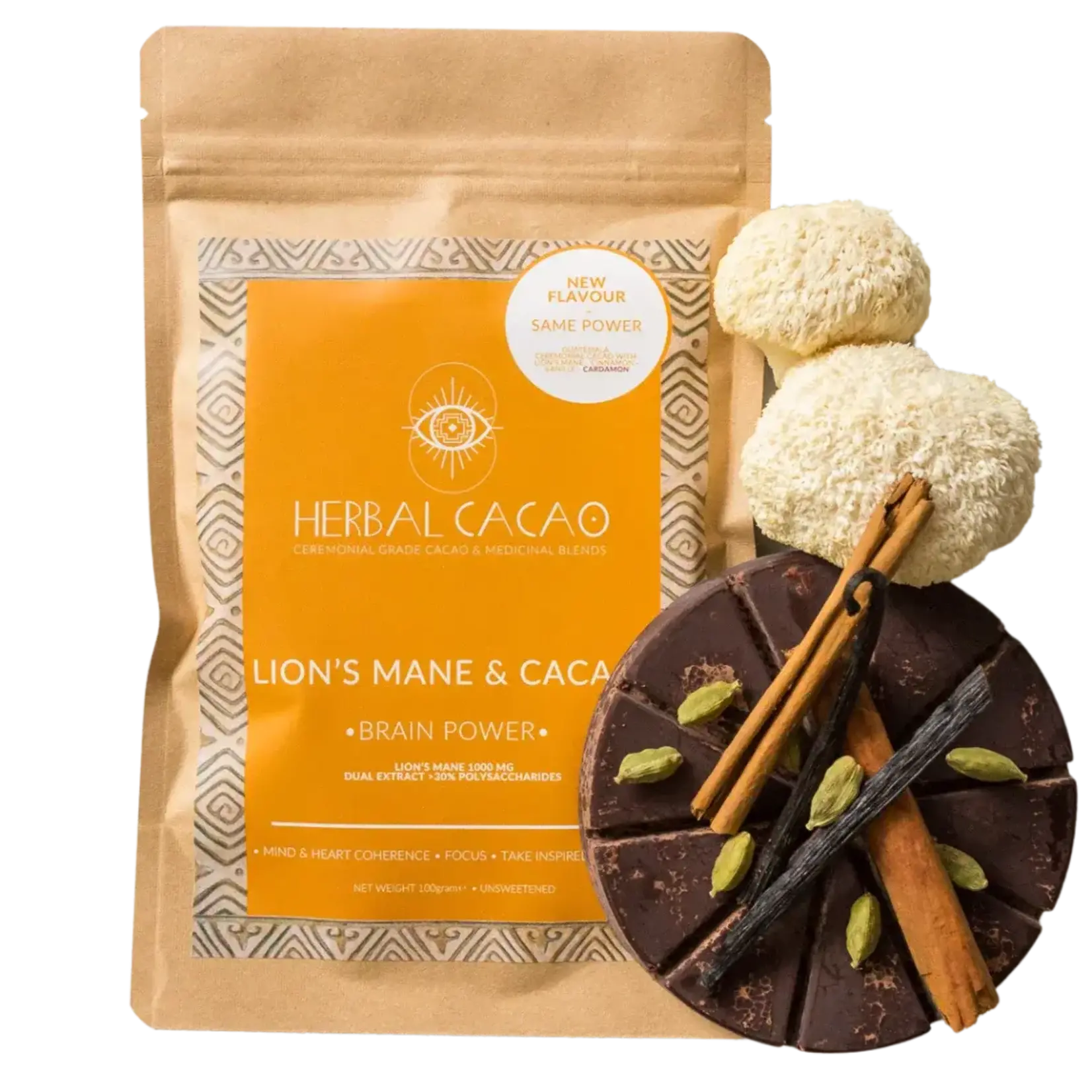 Herbal Cacao "Brain Power" - New Flavour