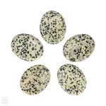 Dalmatier Jaspis Zorgensteen/ Worry Stone