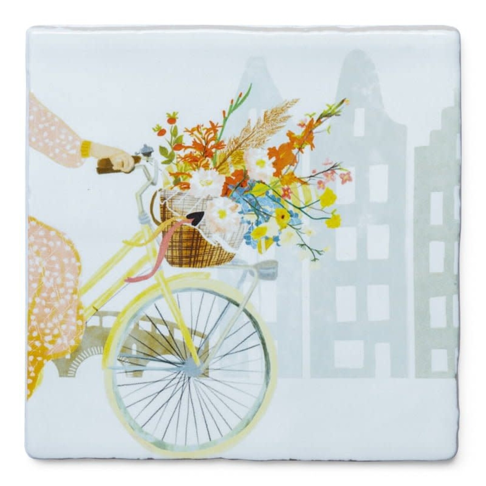 StoryTiles Vrolijkheid in een fietsmand | Tiles | Small