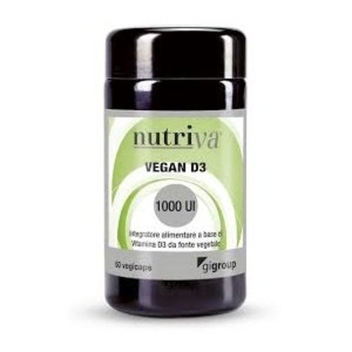 Nutriva Nutriva Vegan D3 kauwtabletten 60st Nutriva Nutriva Vegan D3 kauwtabletten 60st