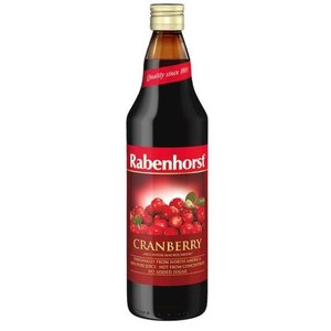 Cranberrysap puur 750 ml