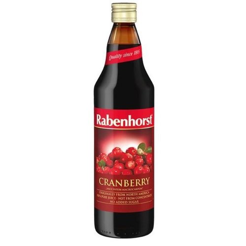 Cranberrysap puur 750 ml