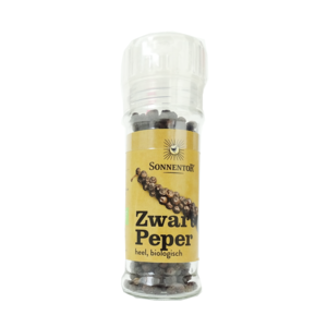 Sonnentor Zwarte peper kruidenmolen 37gr.