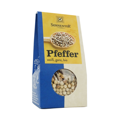 Sonnentor Witte peper korrel 35gr.