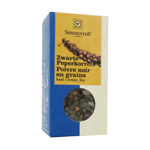 Sonnentor Peperkorrel zwart 55gr. Sonnentor Peperkorrel zwart 55gr.
