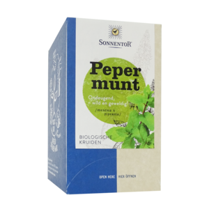 Sonnentor Pepermunt thee zakjes 18st. Sonnentor Pepermunt thee zakjes 18st.